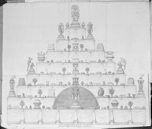 Design for matdekorasjon, fra 